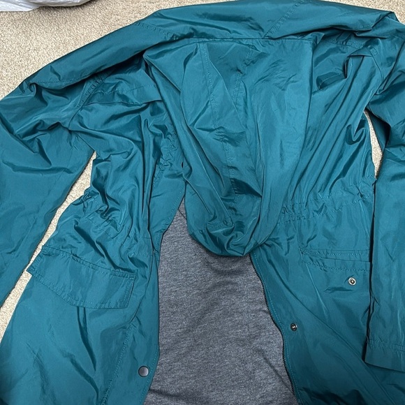 A New Day Teal windbreaker Jacket - Picture 3 of 6